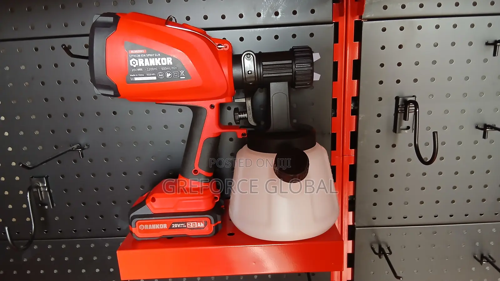 Lithium-Ion Spray Gun