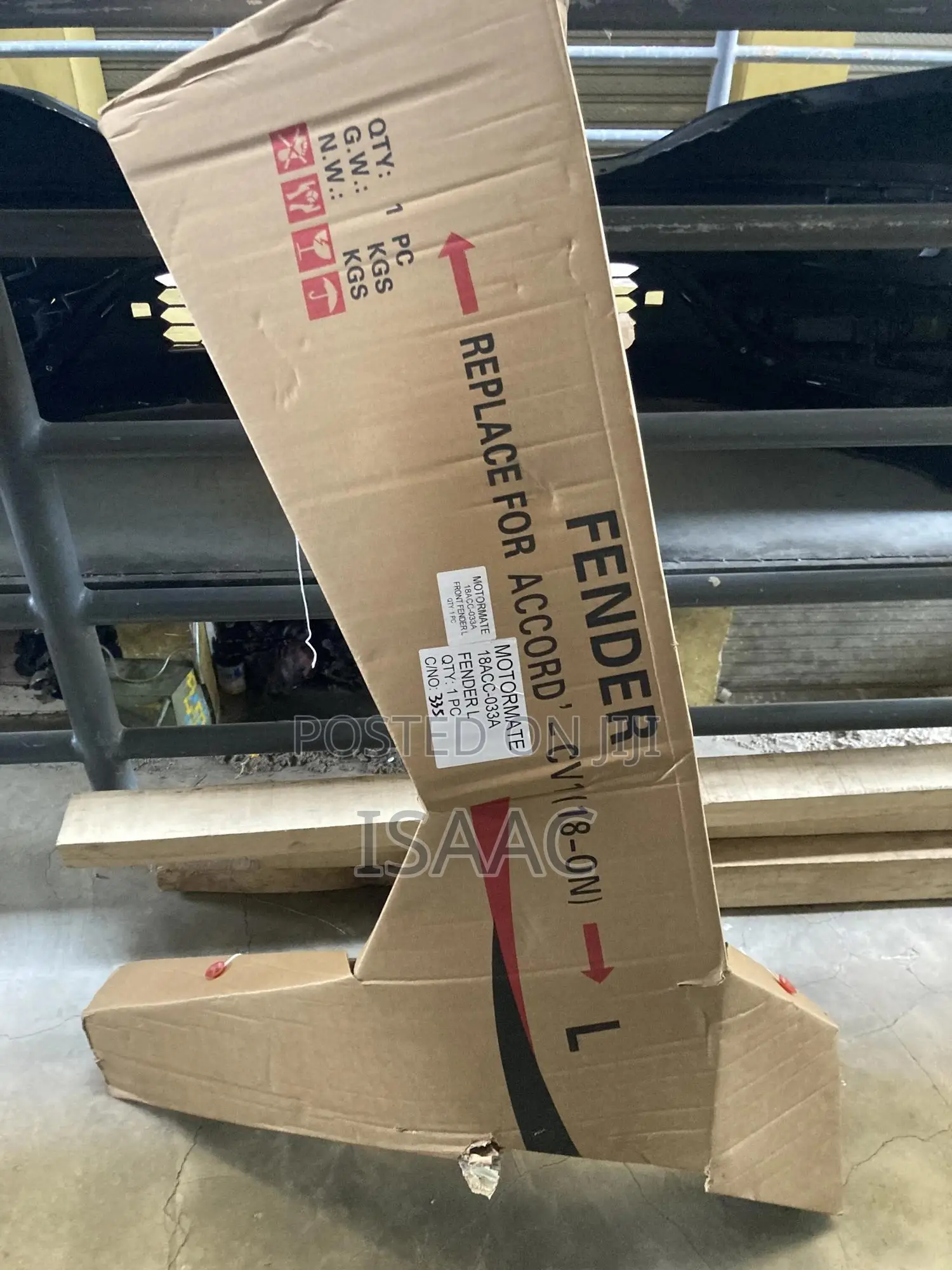 Honda Accord 2018,2019,2020,2021,2022 Fender Pair