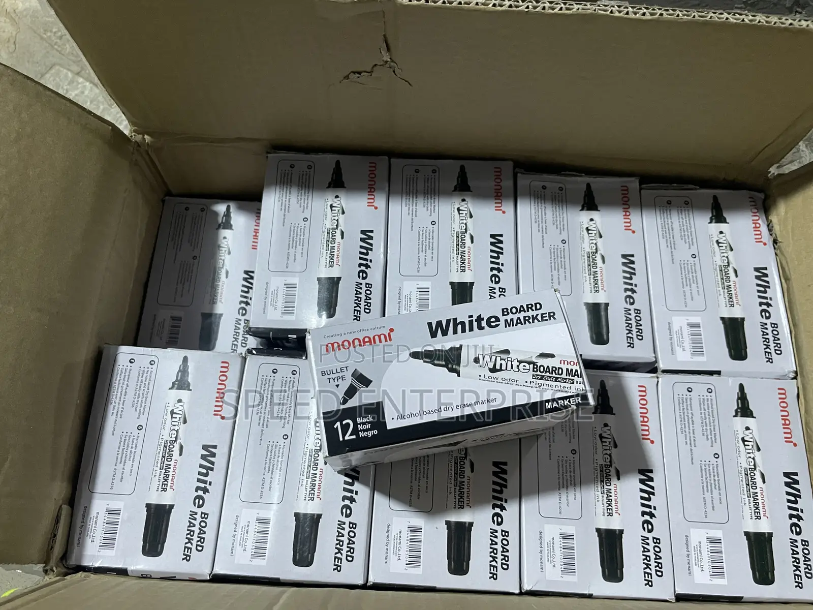 Monami White Board Marker (50 Packets)