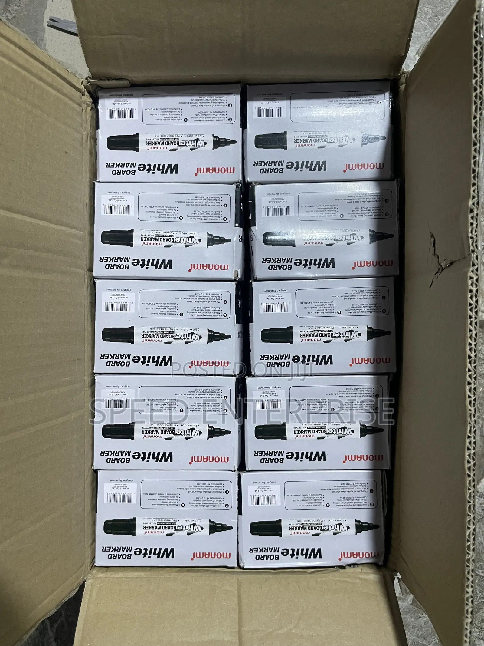 Monami White Board Marker (50 Packets)