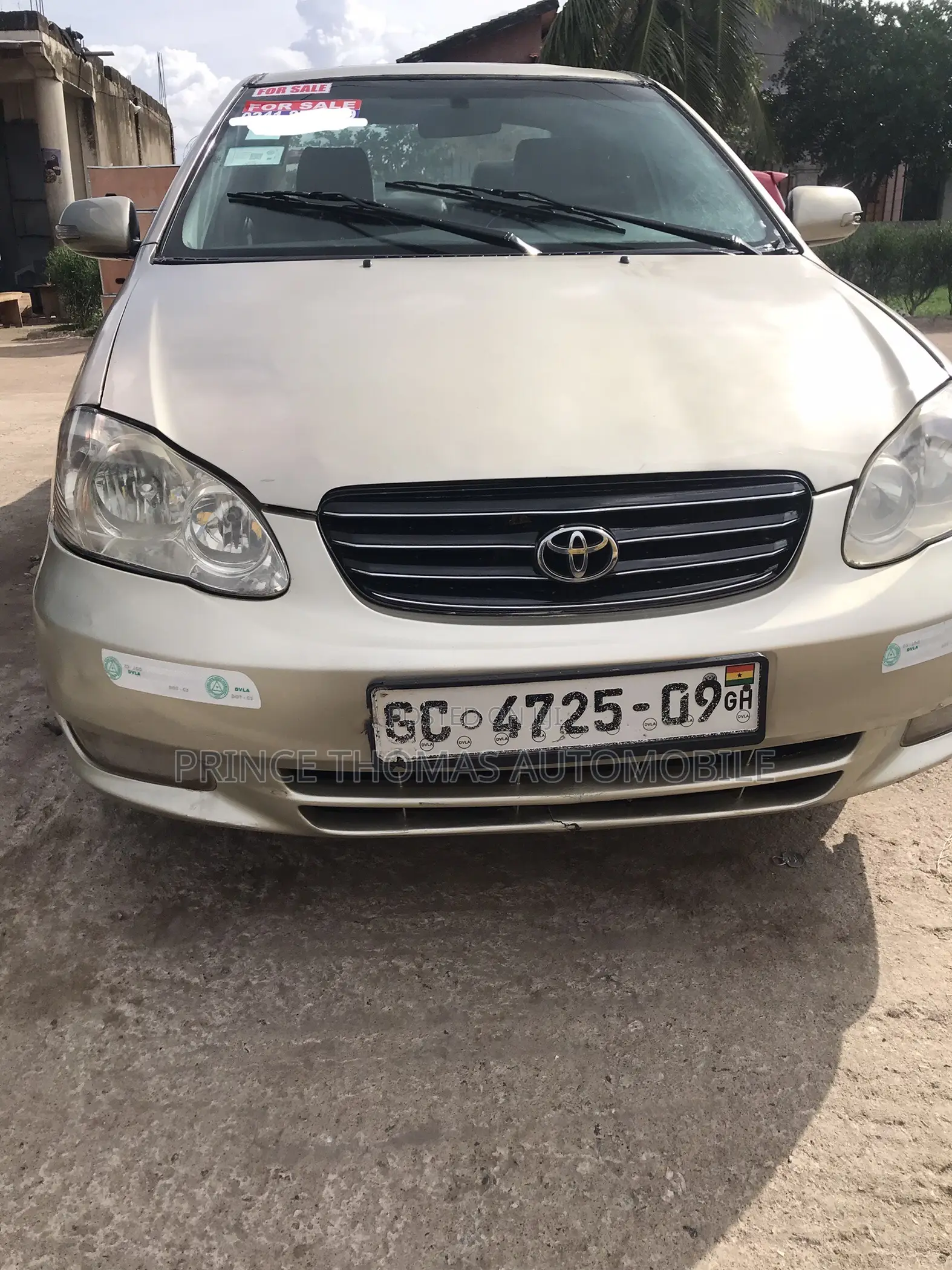 Toyota Corolla 2007 Gold