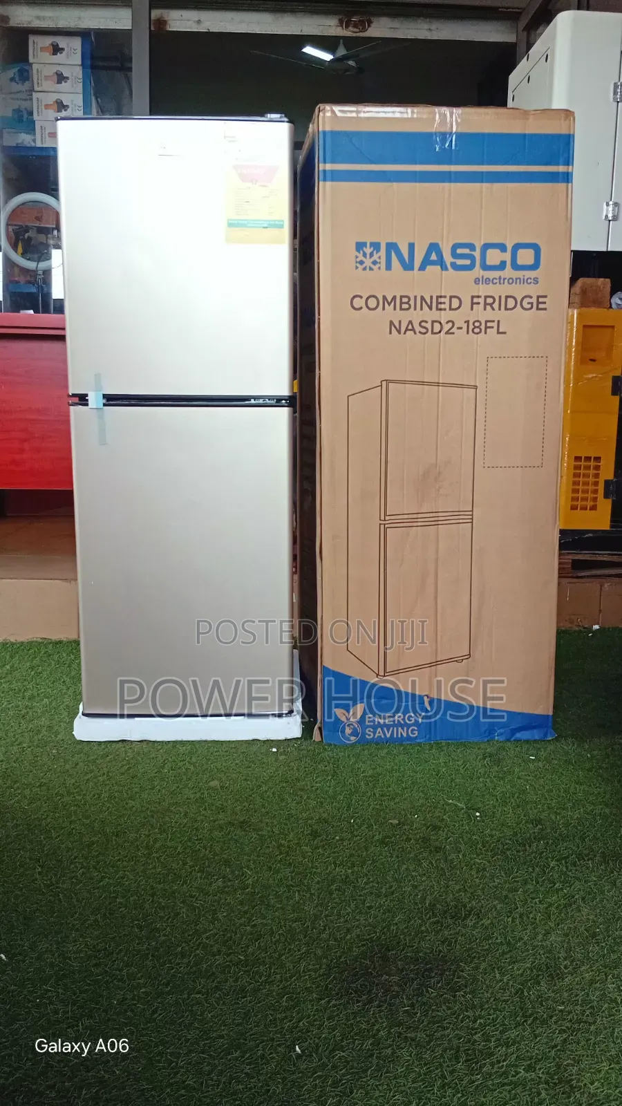 Nasco Double Door136l Refrigerator – Fast Cooling Energy Saving136l