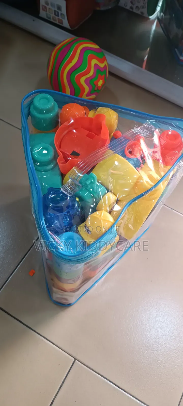 Jumbo Building Blocks With 123