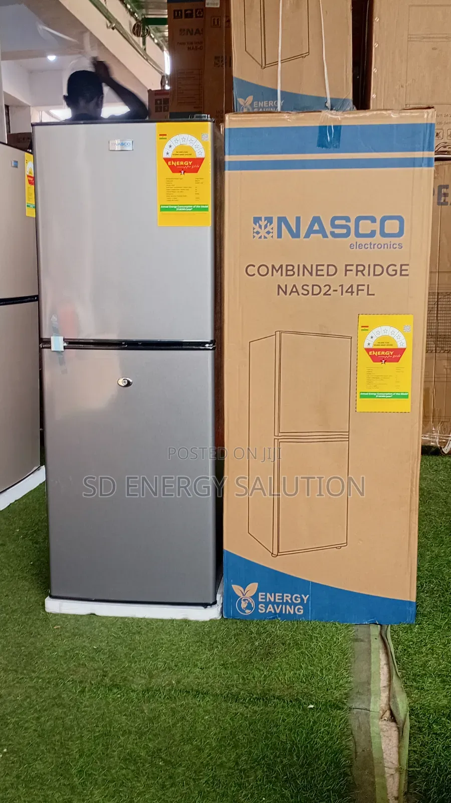 Nasco 116l Double Door Refrigerator – Strong Cooling Performance116l