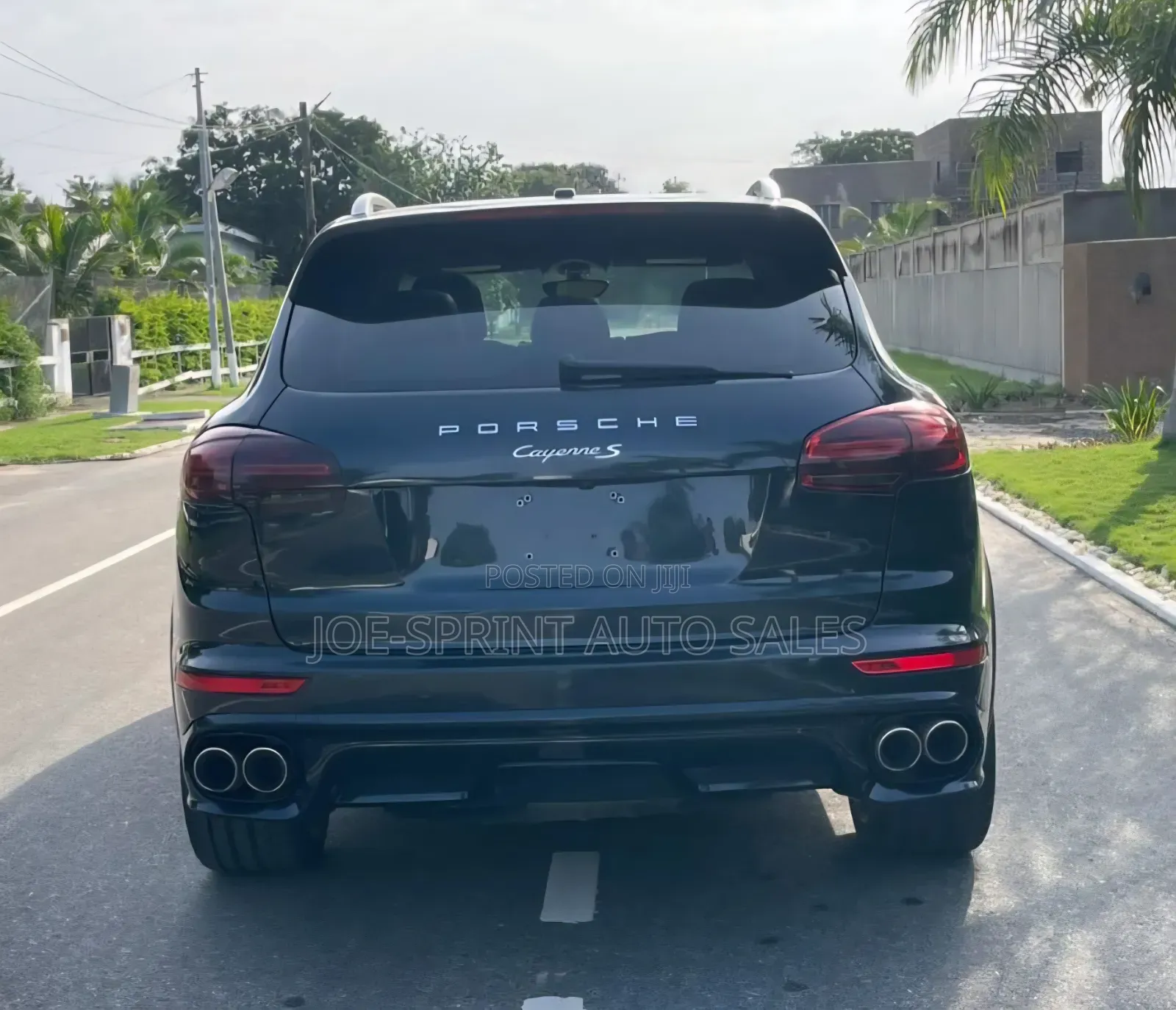 Porsche Cayenne S AWD 2018 Blue