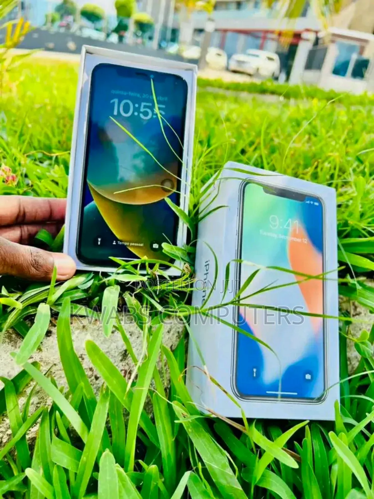 New Apple iPhone X 256 GB Silver