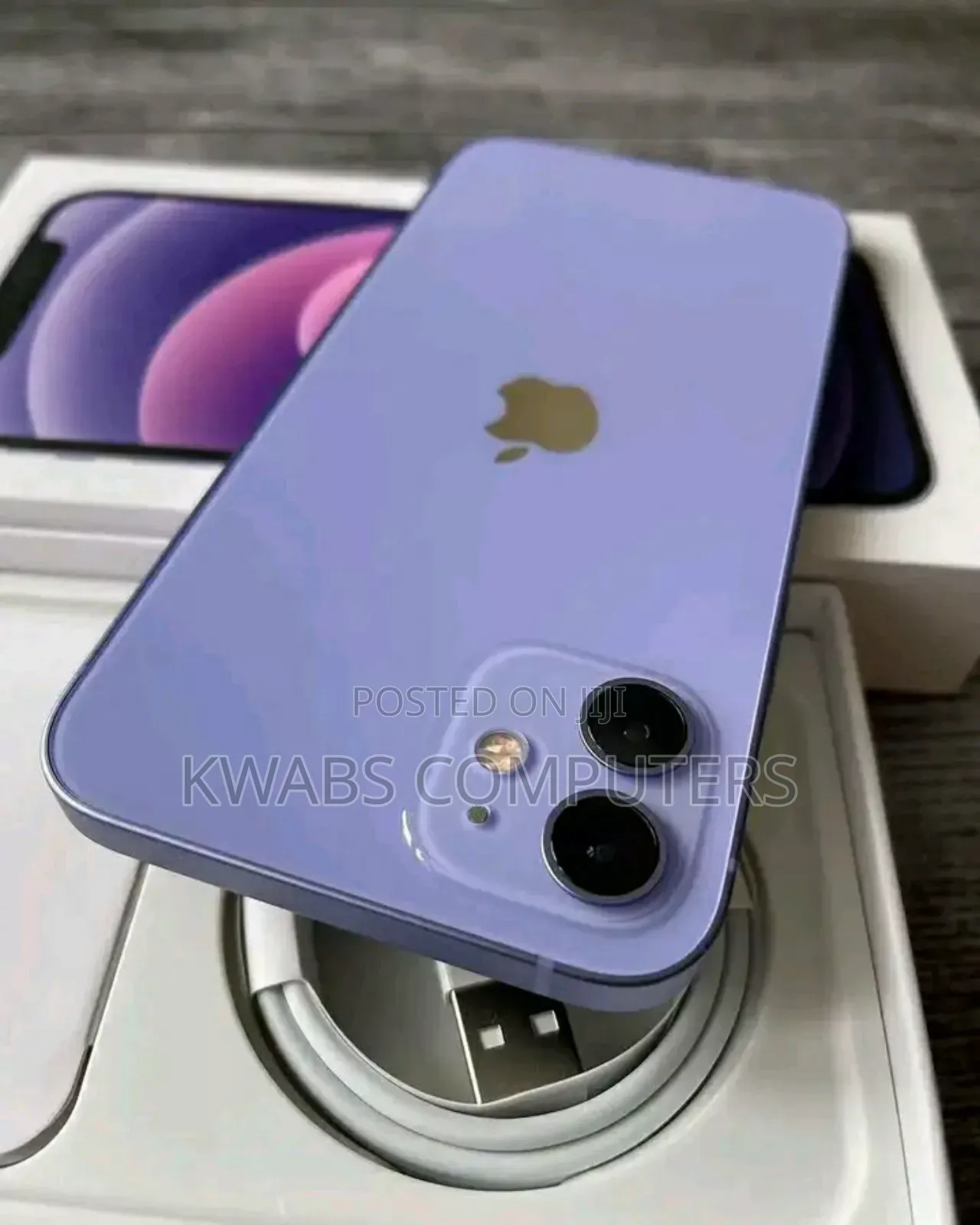 New Apple iPhone 12 256 GB Purple