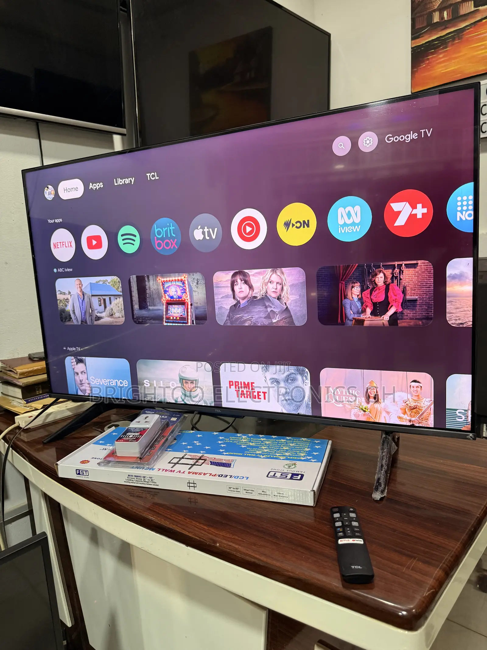 43inches Tcl,Full Digital Satellite Qled Google Tv
