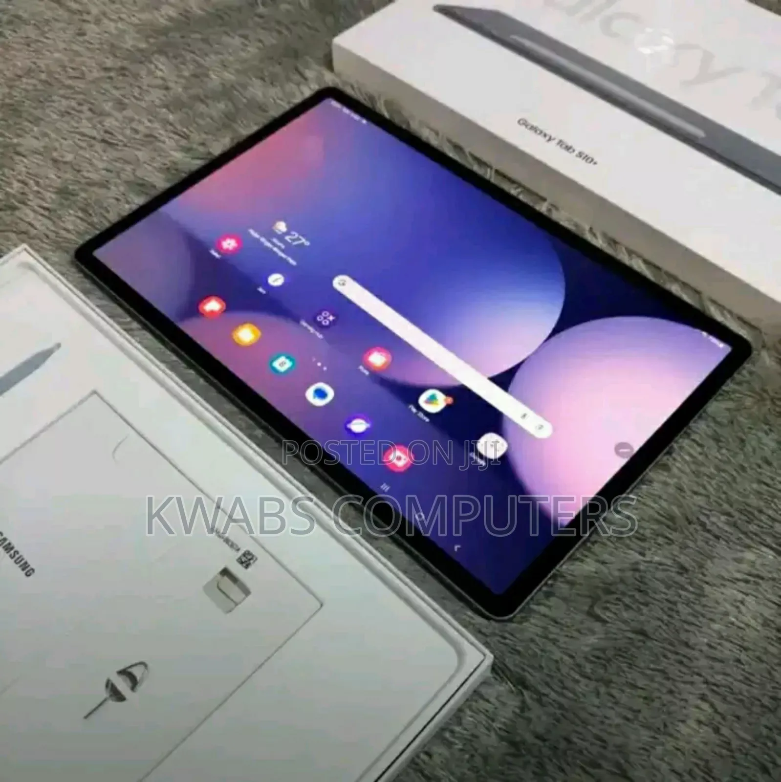 New Samsung Galaxy Tab S10+ 5G 256 GB Gray