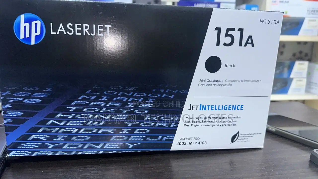 Hp 151a Black Original Laserjet Toner Cartridge W1510a