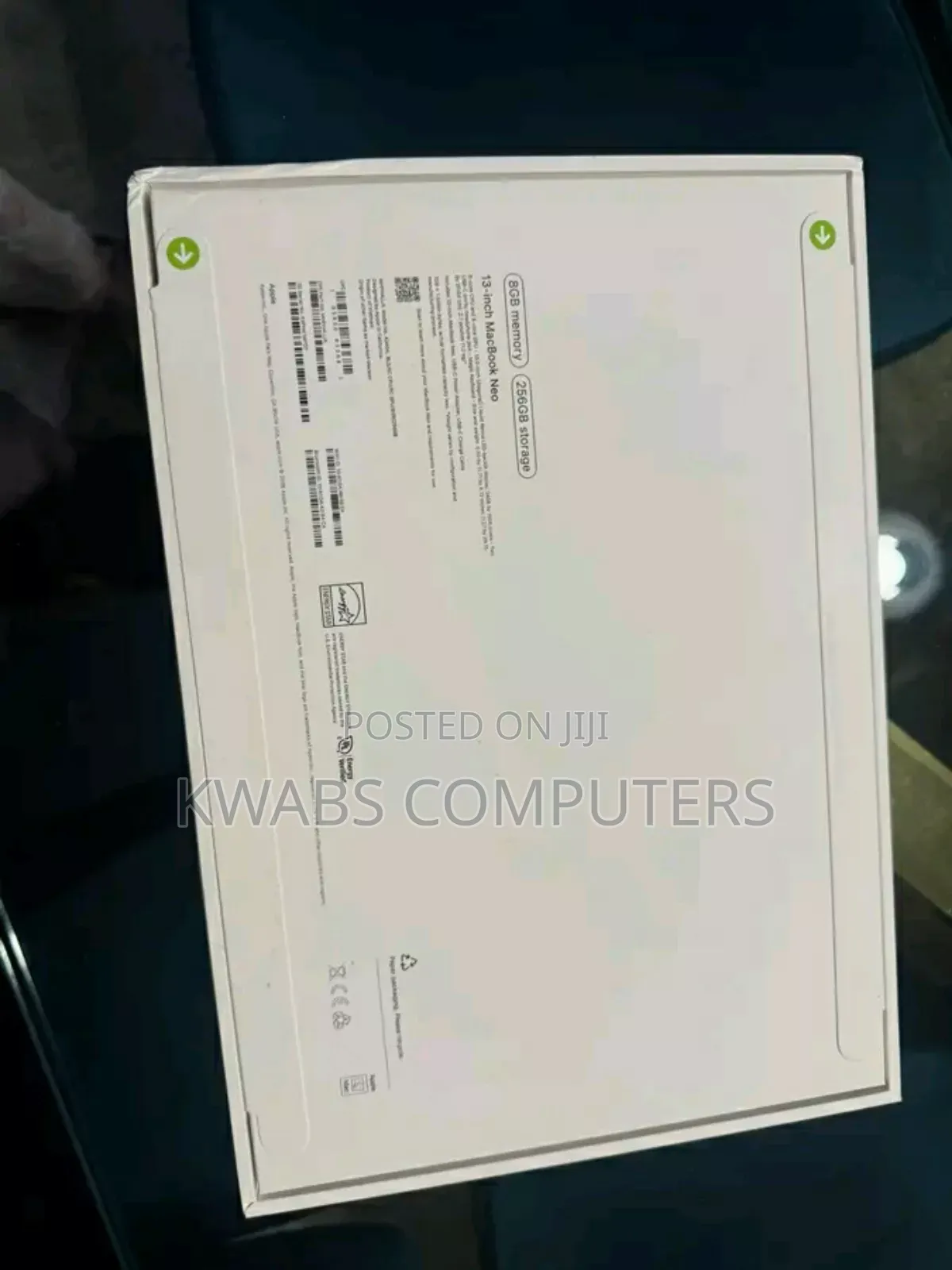 New Laptop Apple MacBook Neo 2026 8GB Apple M4 SSD 256GB