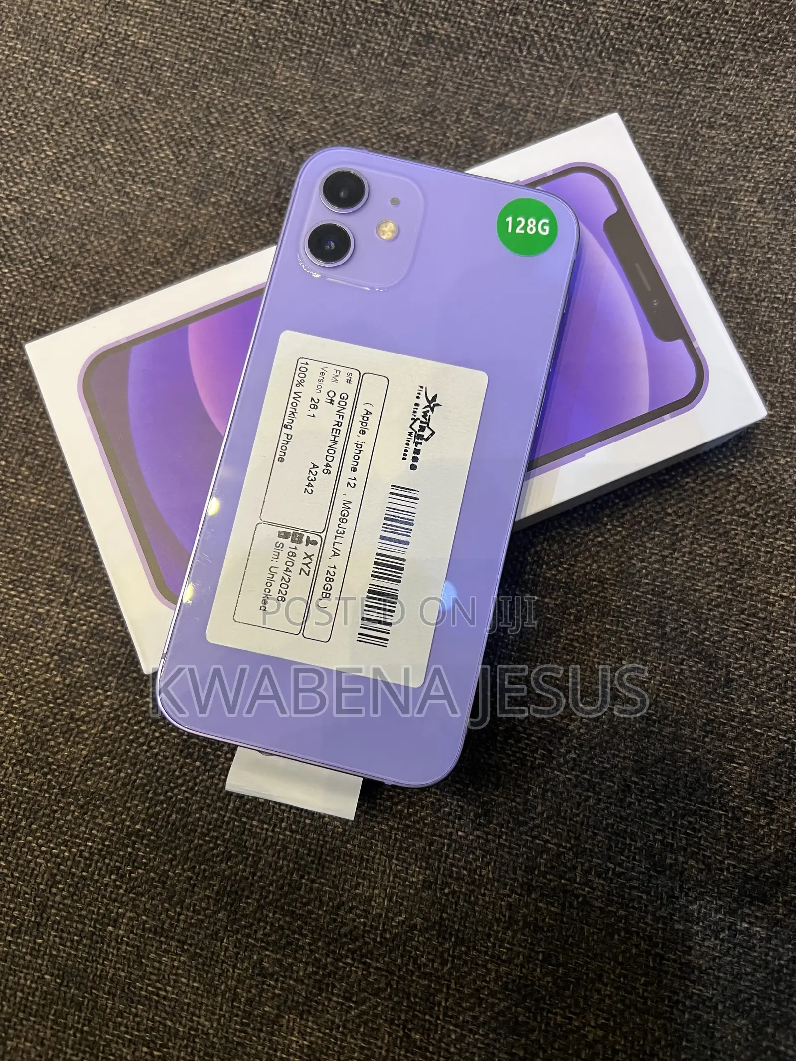Apple iPhone 12 128 GB Purple