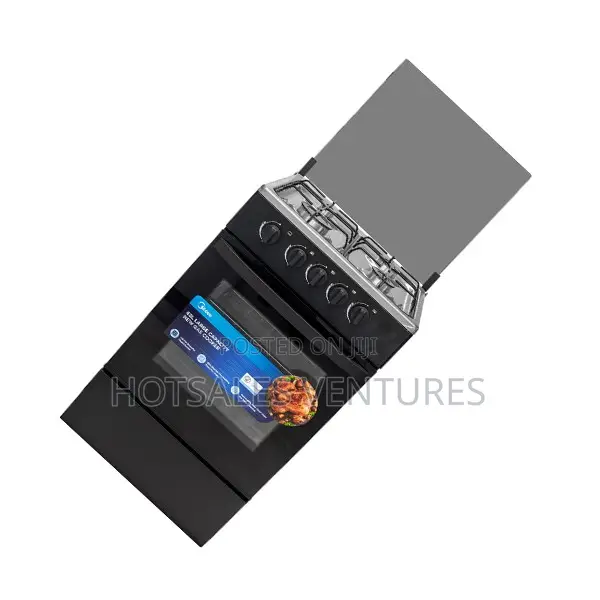 Best Midea 4 Burner Gas Cooker With Grill - Sp5055t082-Bg