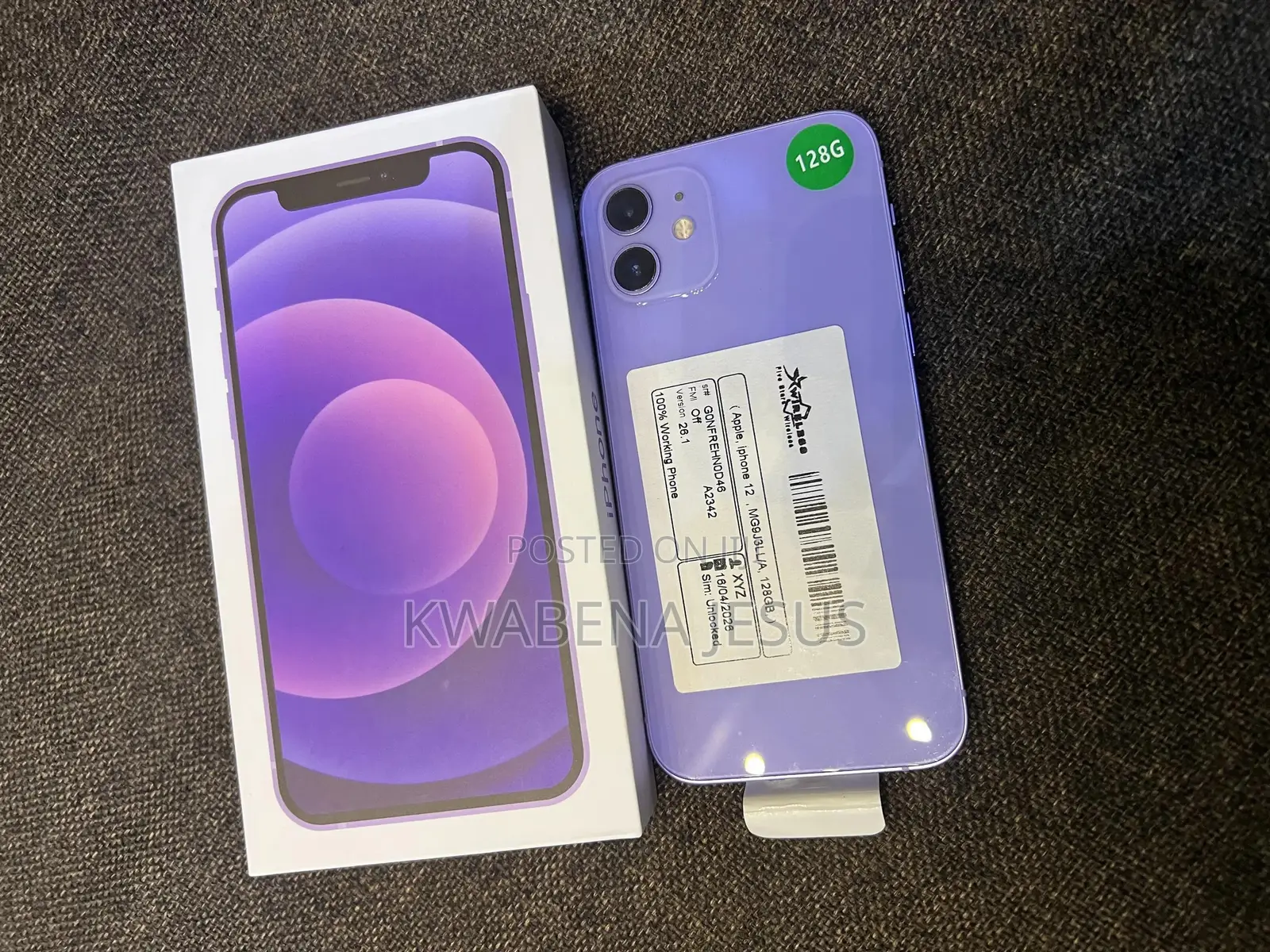 Apple iPhone 12 128 GB Purple