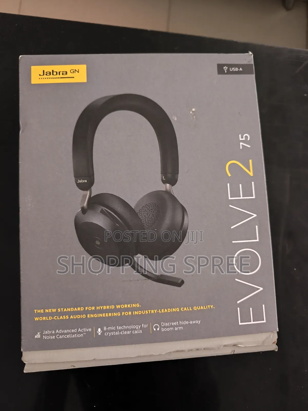 Jabra Evolve2 75 Wireless Bluetooth Headset