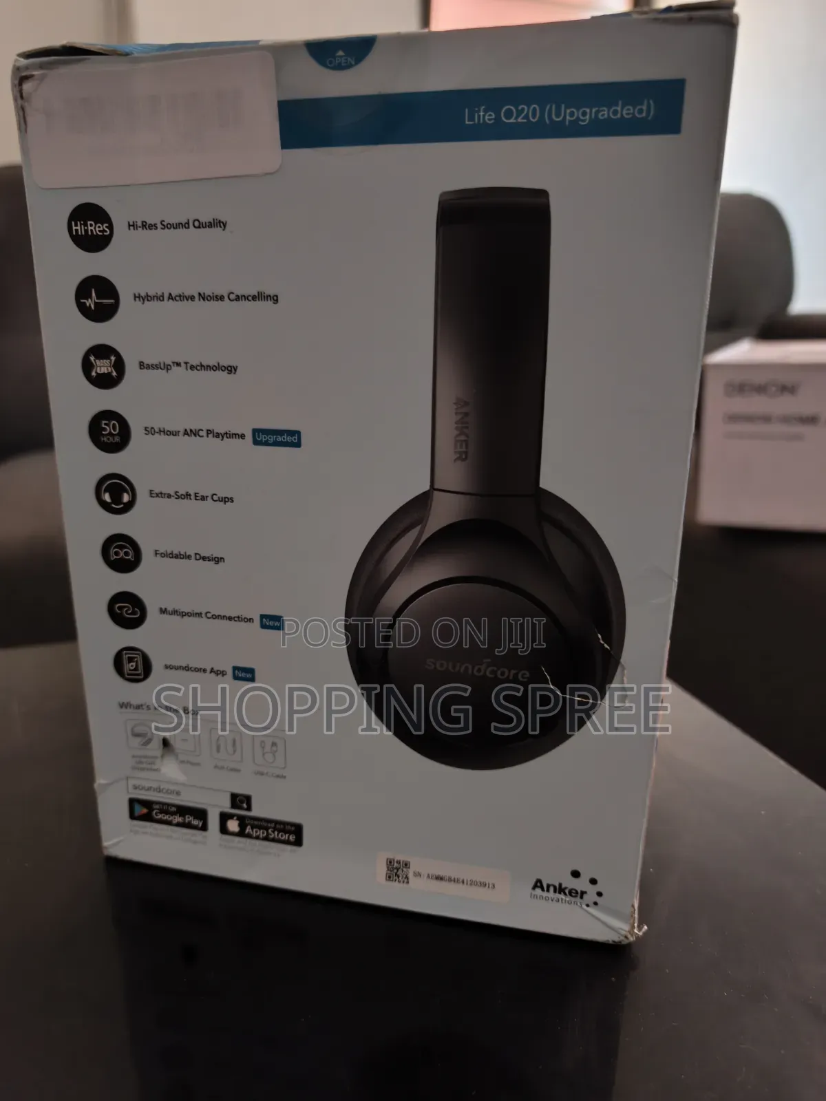 Soundcore Life Q20 (Upgraded) Bluetooth Headset