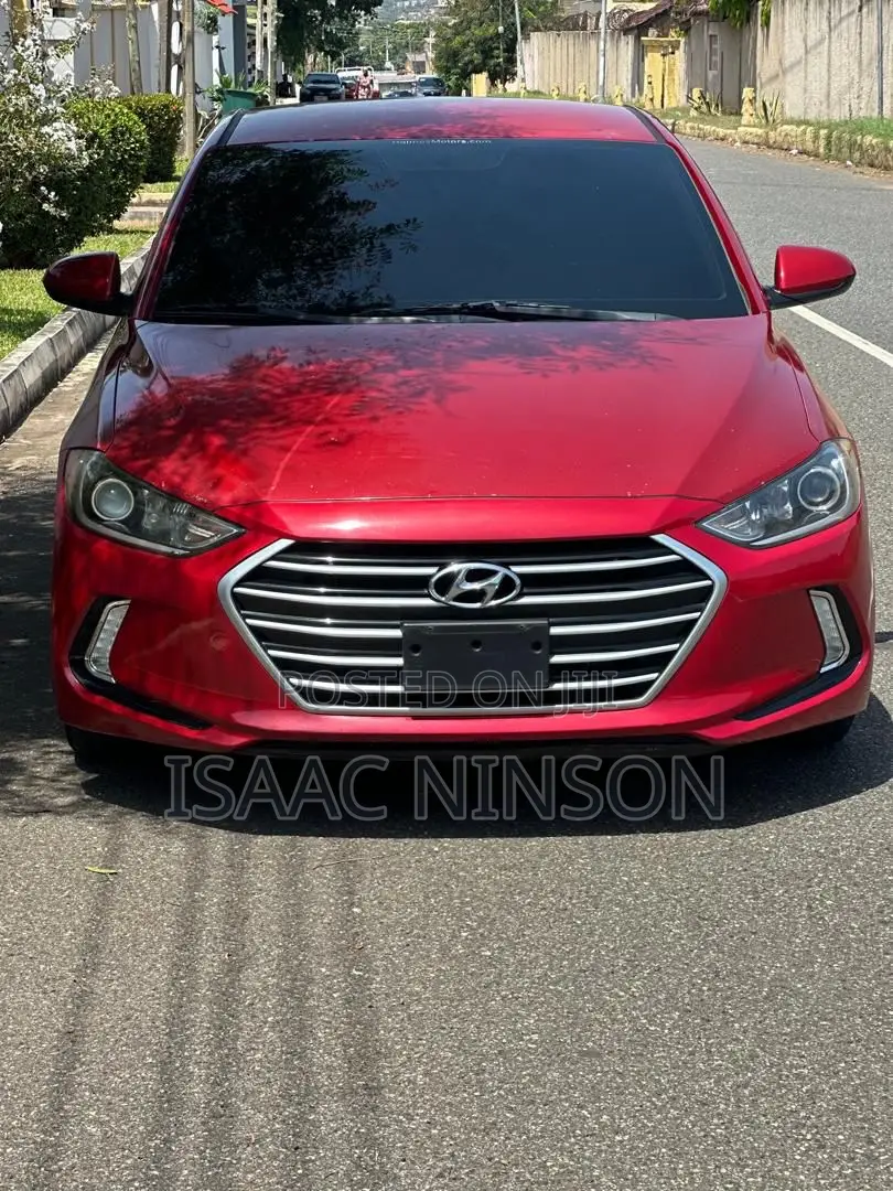 Hyundai Elantra 2017 Red
