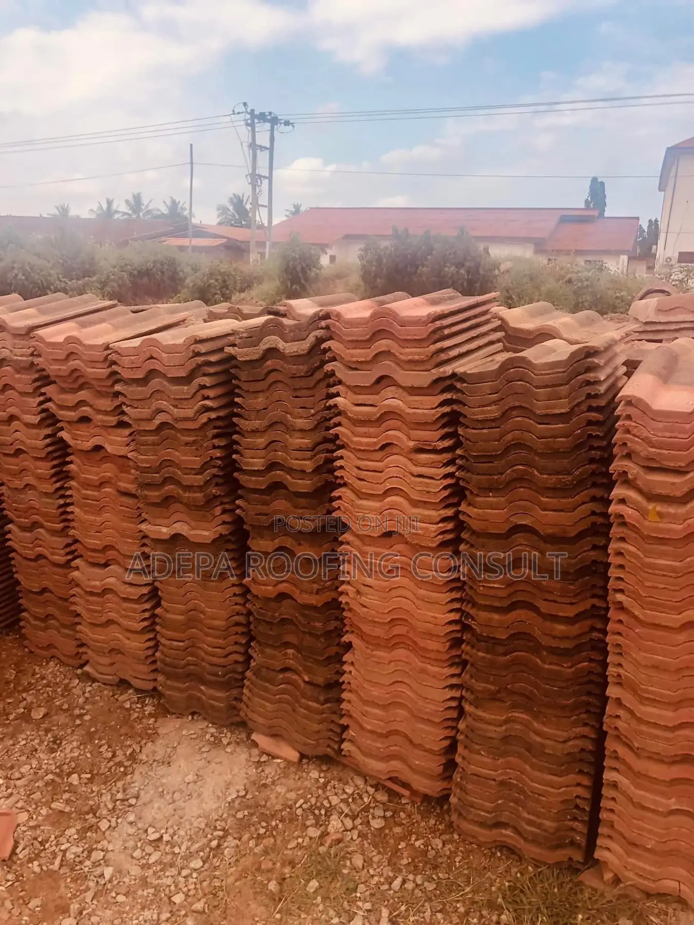 Ridge Caps and Tiles on Large Quantity