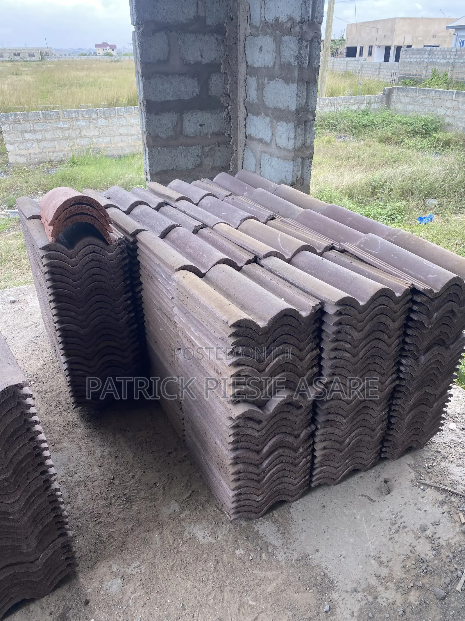 Roofing Tiles and Ridge Caps Available in Large Quantities