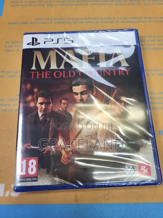 Original Sony Playstation 5 Game Mafia the Old County Both Ps5 N Xbox