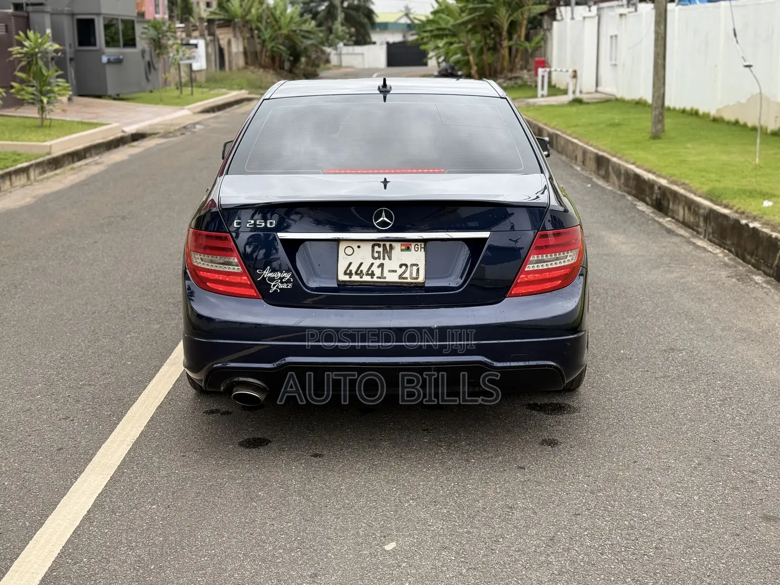 Mercedes-Benz C250 2013 Blue