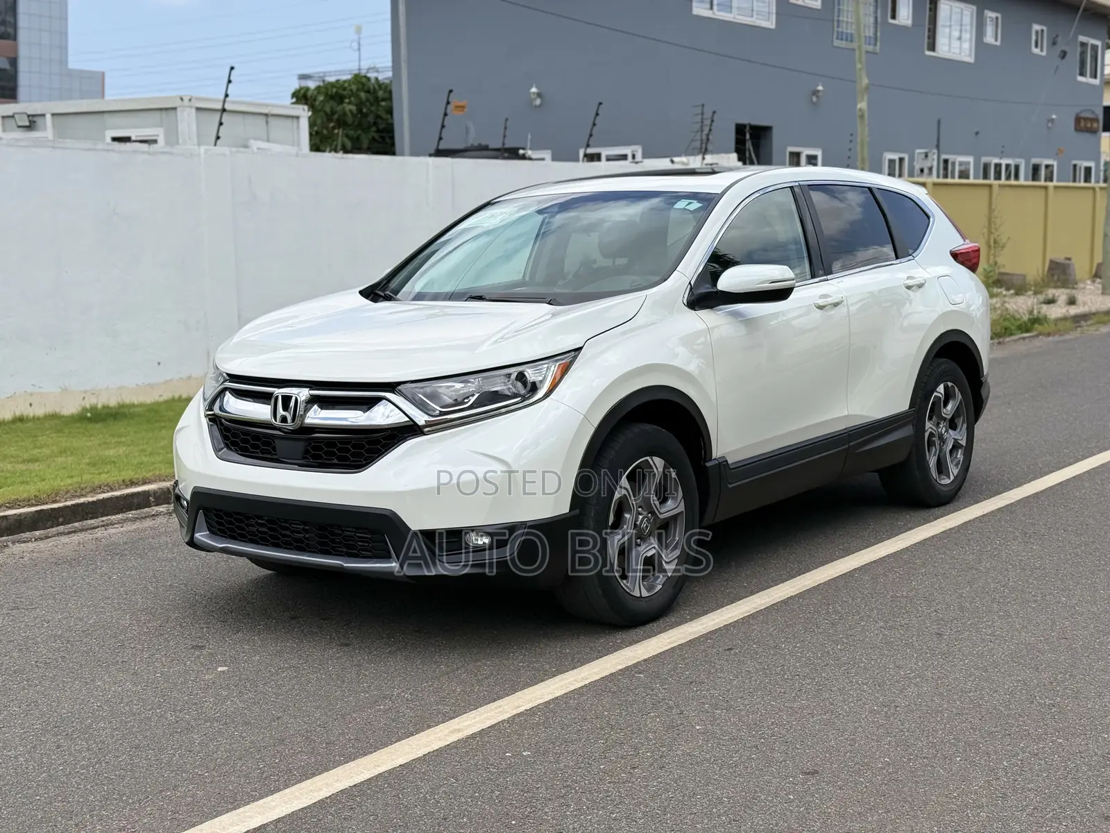 Honda CR-V EX 4dr SUV (1.5L 4cyl CVT) 2017 White