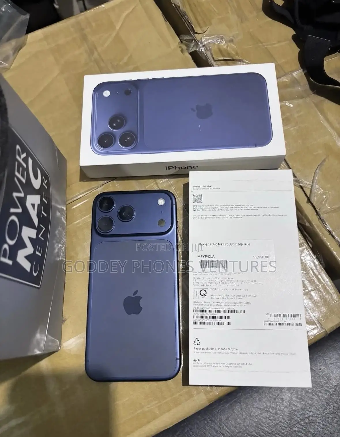 Apple iPhone 17 Pro Max 256 GB Blue