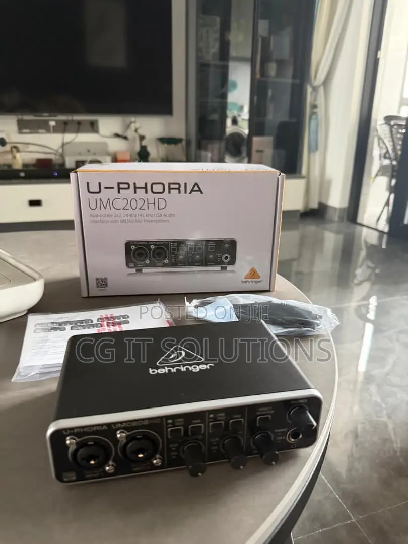 Behringer Umc202hd Soundcard