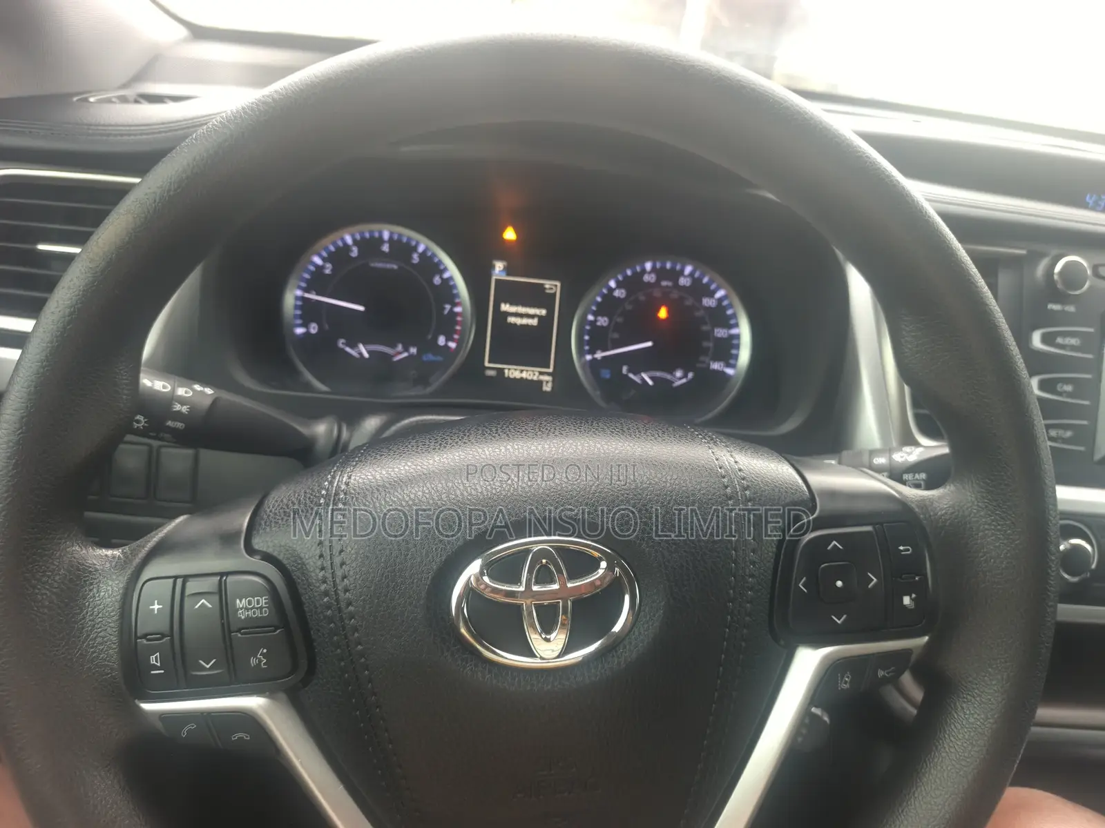Toyota Highlander SE 2019 Gray