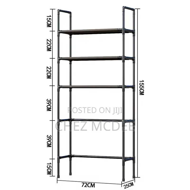 Space-Saving Bathroom Storage Rack | Over Toilet Organizer