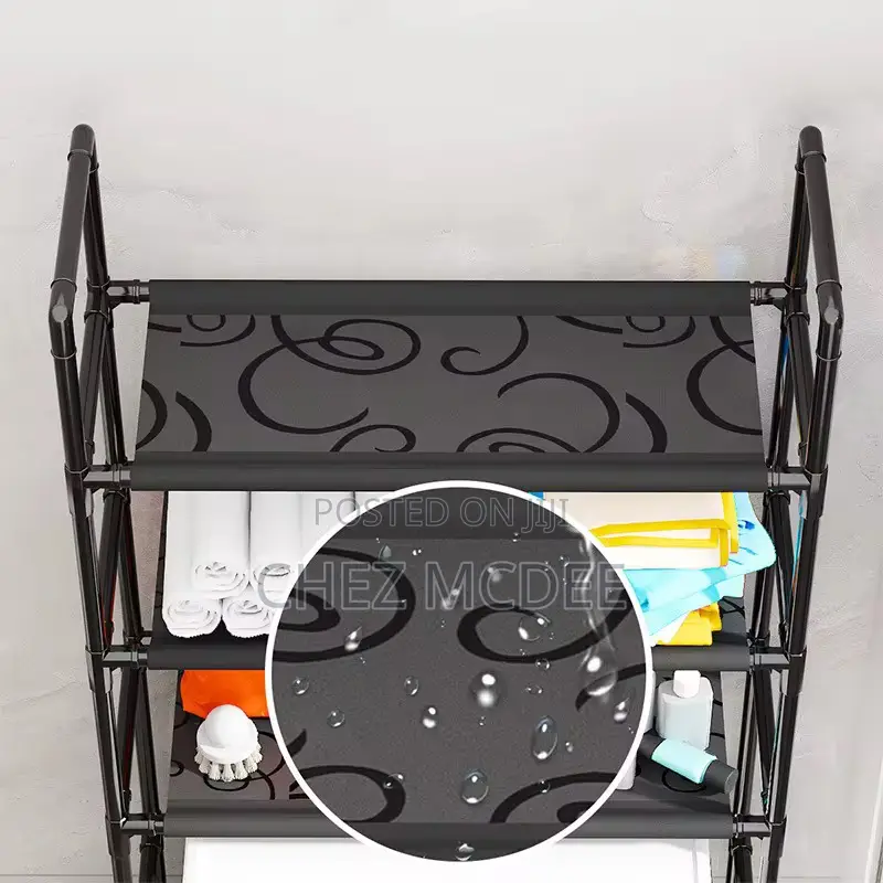 Space-Saving Bathroom Storage Rack | Over Toilet Organizer
