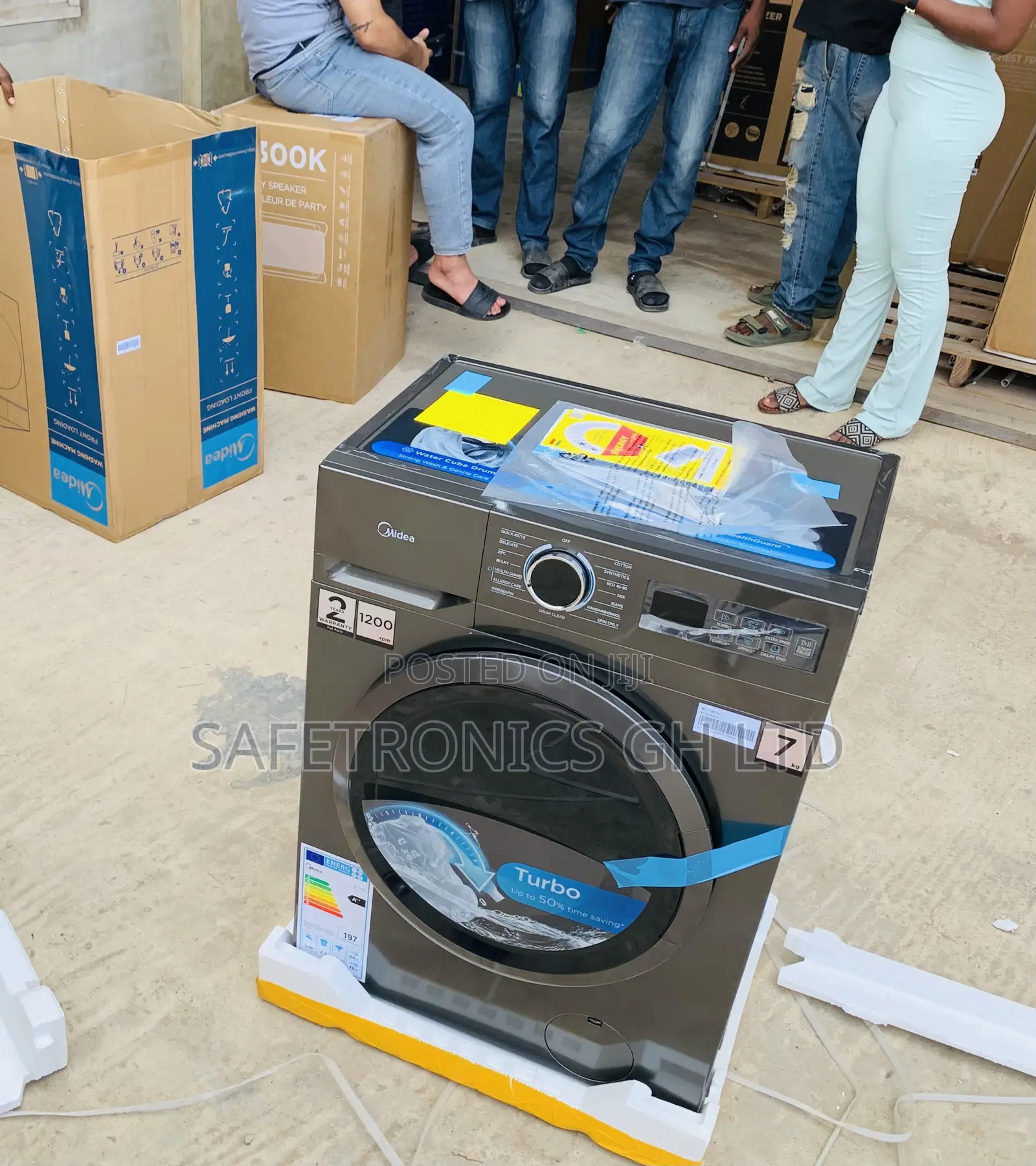 Most Reliable Nasco 8kg Front Load Washing Machine-Nasfl-J8kg-S