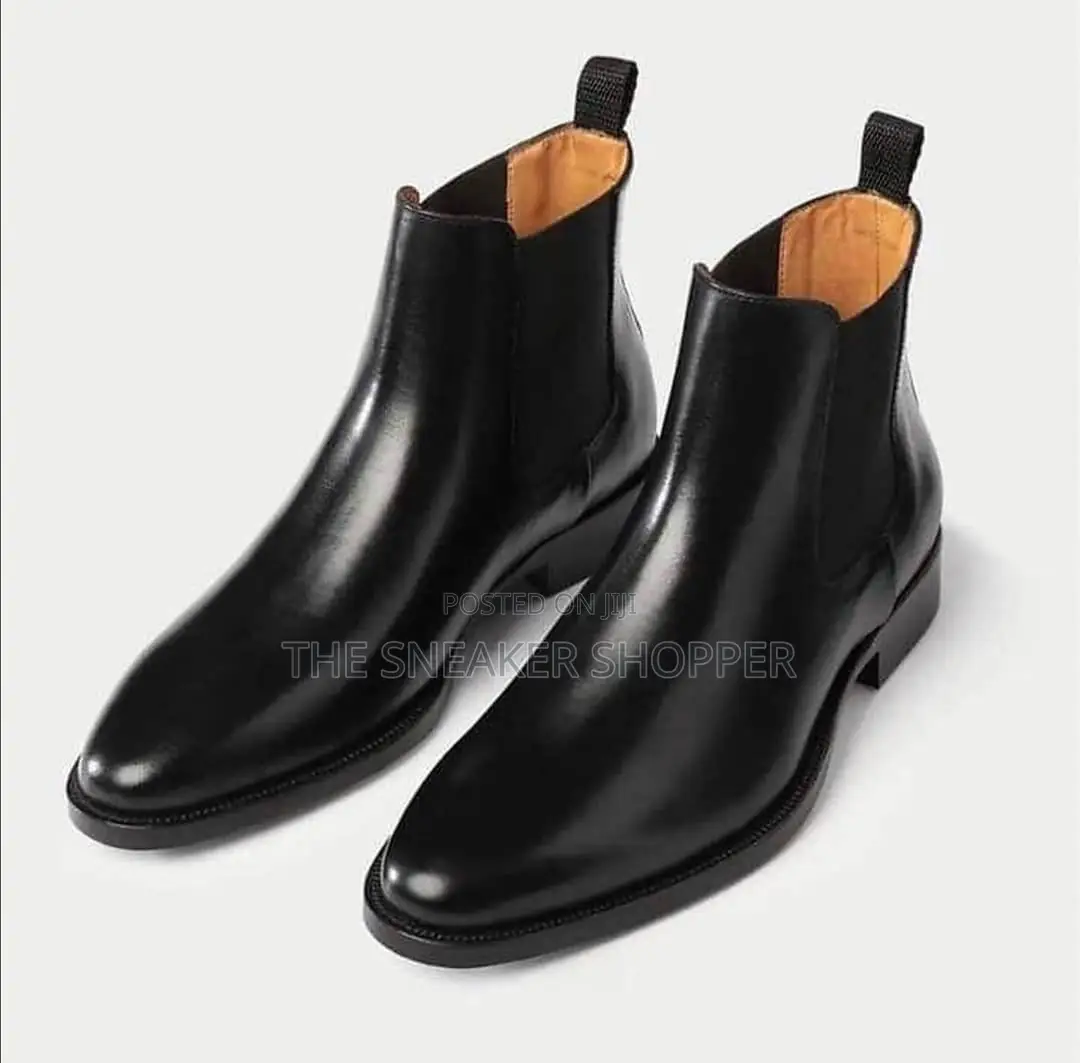Original Kenneth Cole Boot Black Color Available