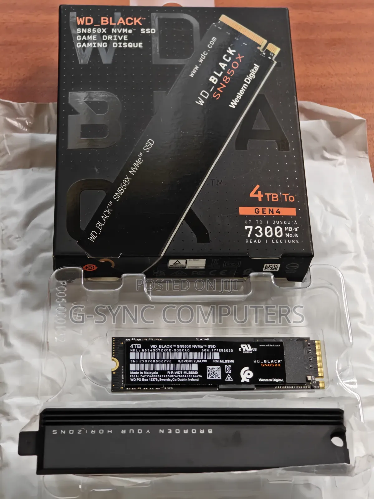 Wd Black 4tb SSD Sn850x Ps5