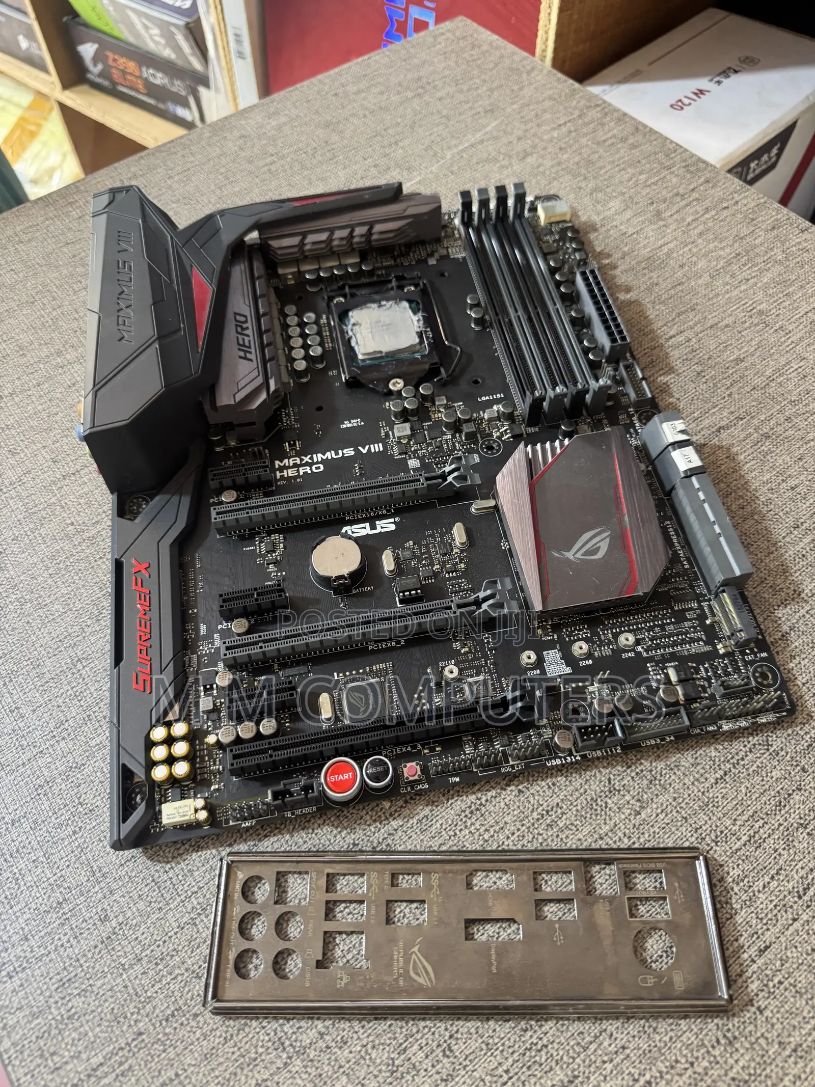 Intel I7() + Asus Maximus Hero Vii