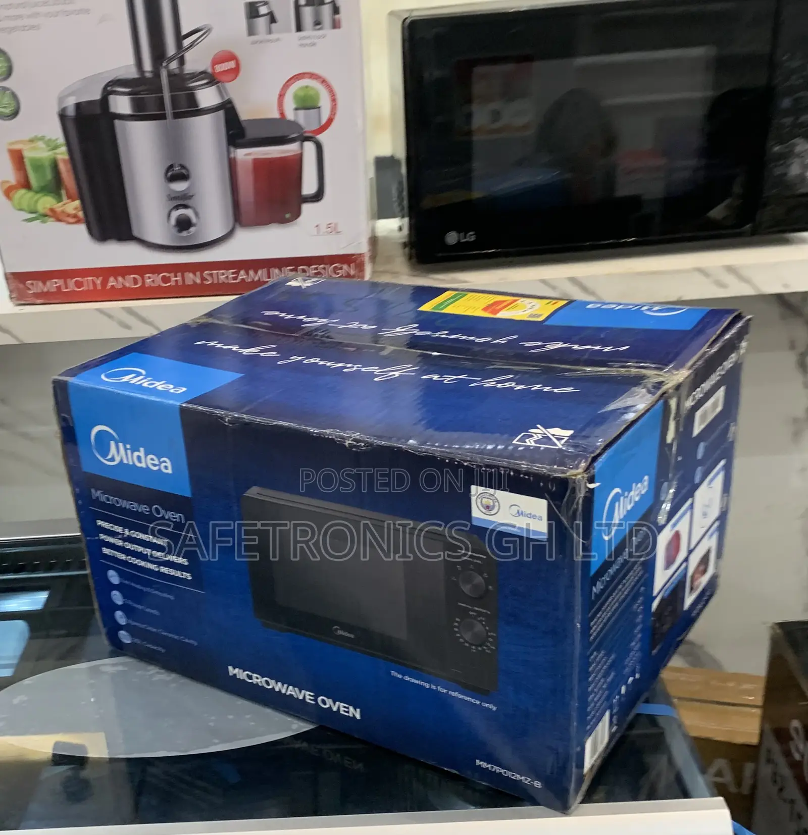 Just Original Midea 20ltr Microwave With Grill – Mg720cfb