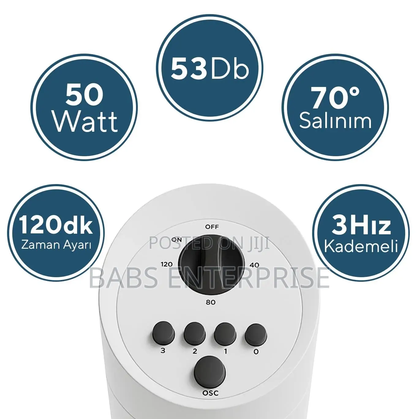 Kumtel KTF-259 Tower Fan
