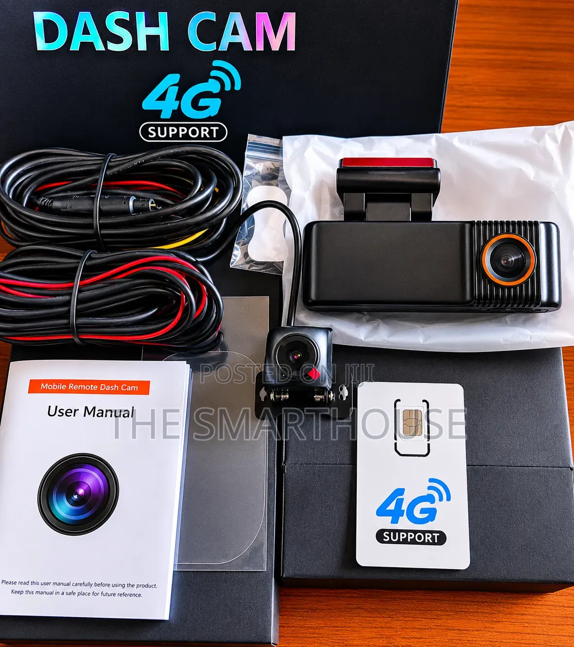 4g Smart Ai Dual Lens Dash Camera