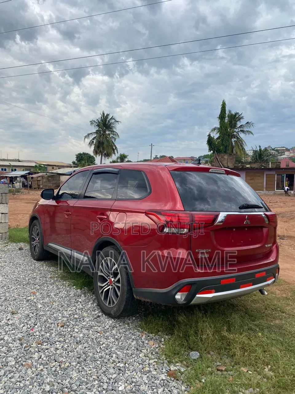 Mitsubishi Outlander 2016 Red