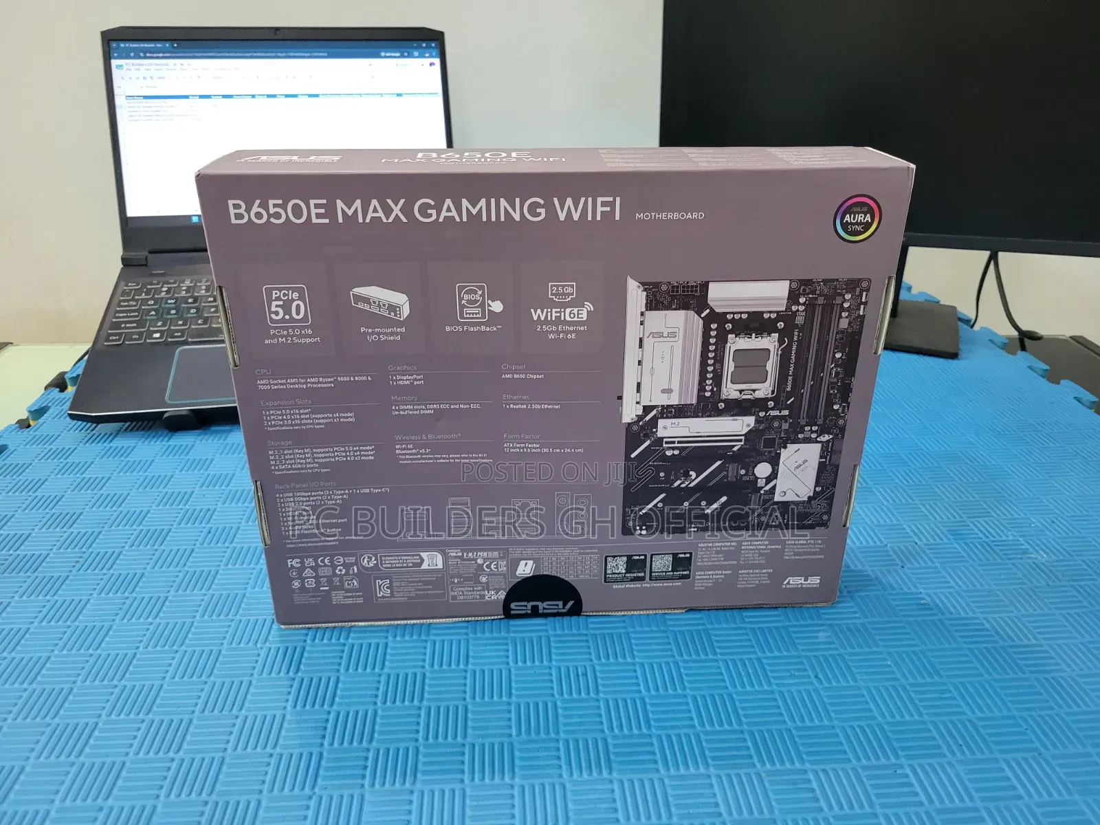 ASUS B650e Max Gaming Wifi