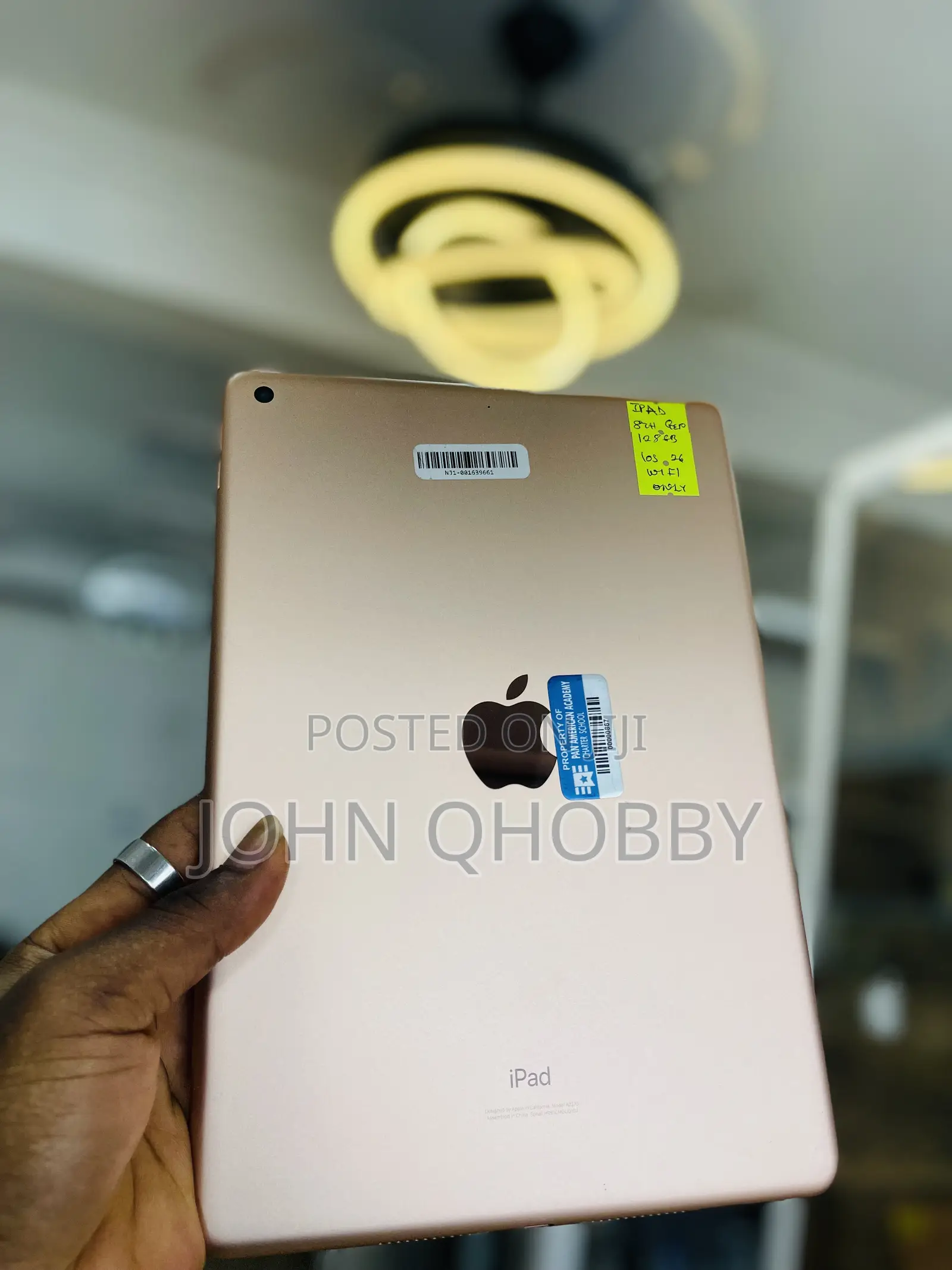 Apple iPad 10.2 (2020) 128 GB Pink