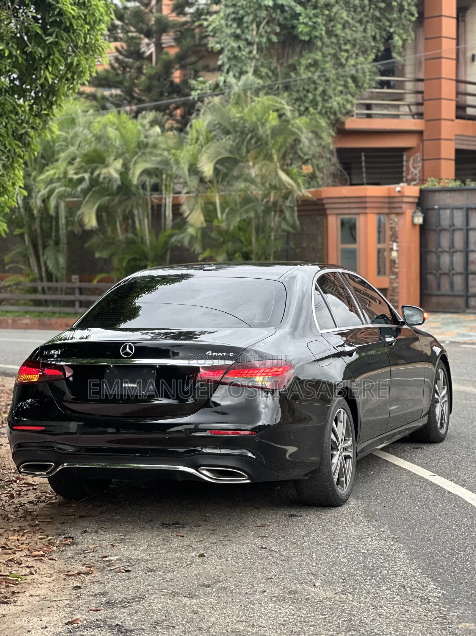 Mercedes-Benz E350 2021 Black