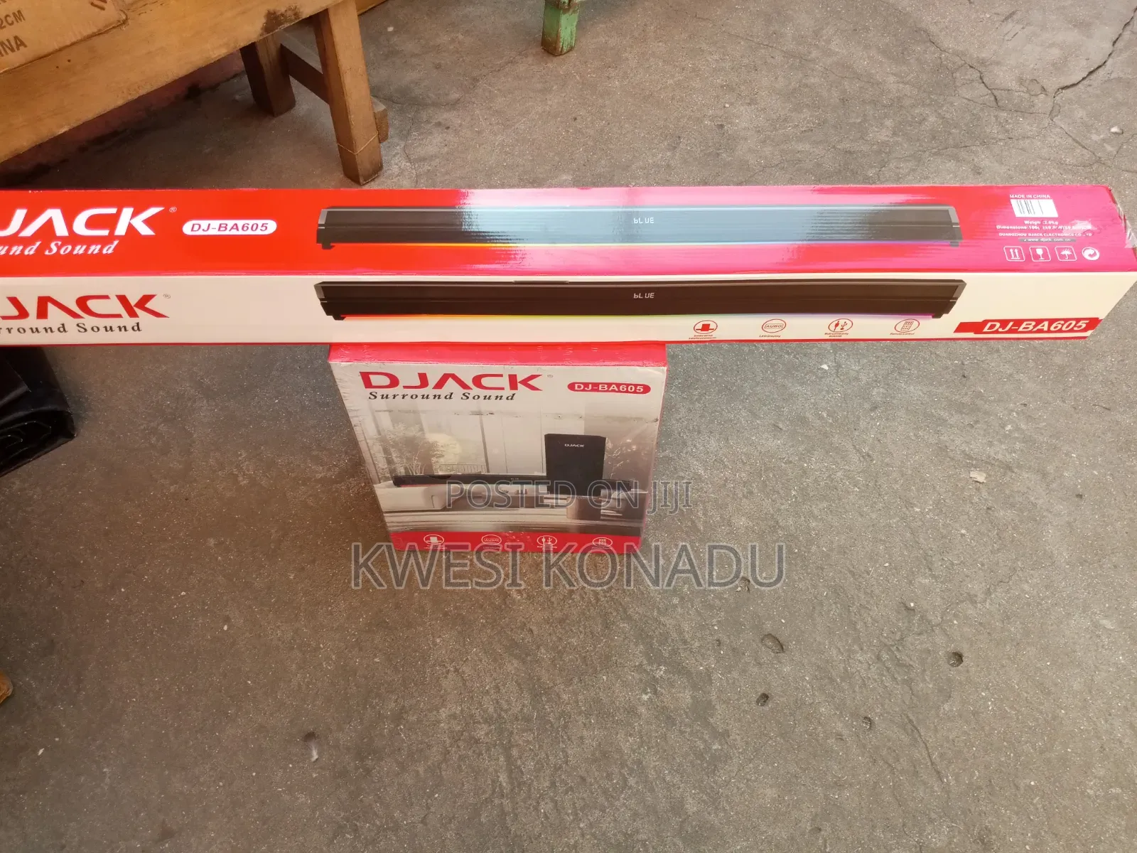 Djack Dj-Ba605 Wireless Tv Soundbar