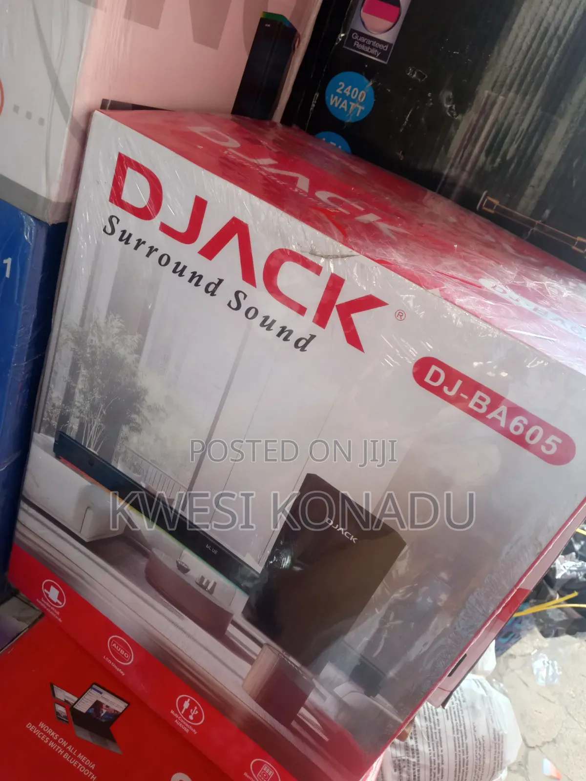 Djack Dj-Ba605 Wireless Tv Soundbar