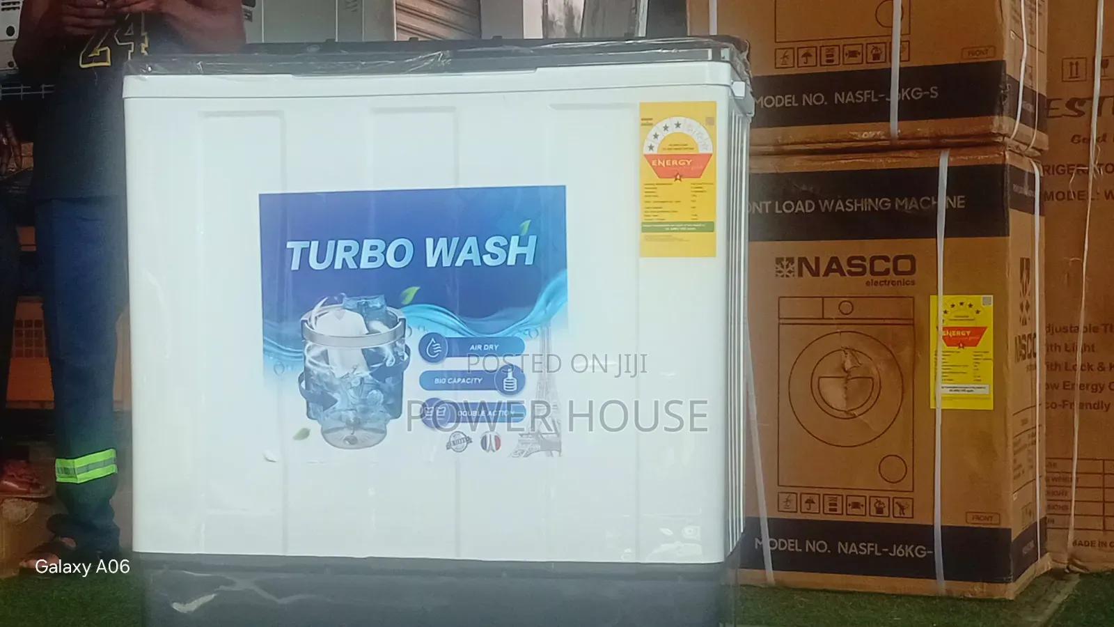 Flamino F1350wmtt Twin Tub Washing Machine 12kg–Low Noise Design 12kg