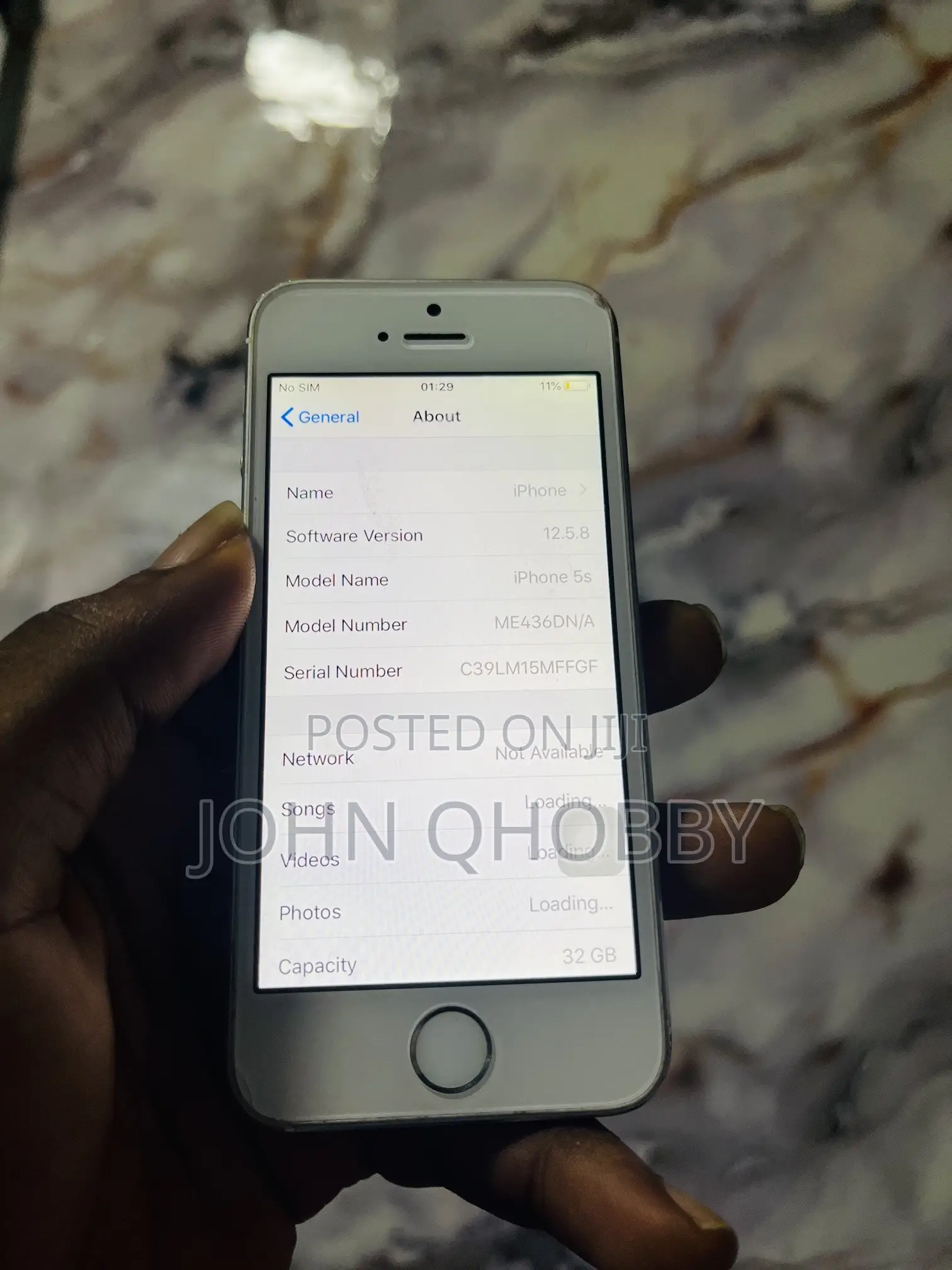 Apple iPhone 5s 32 GB Silver