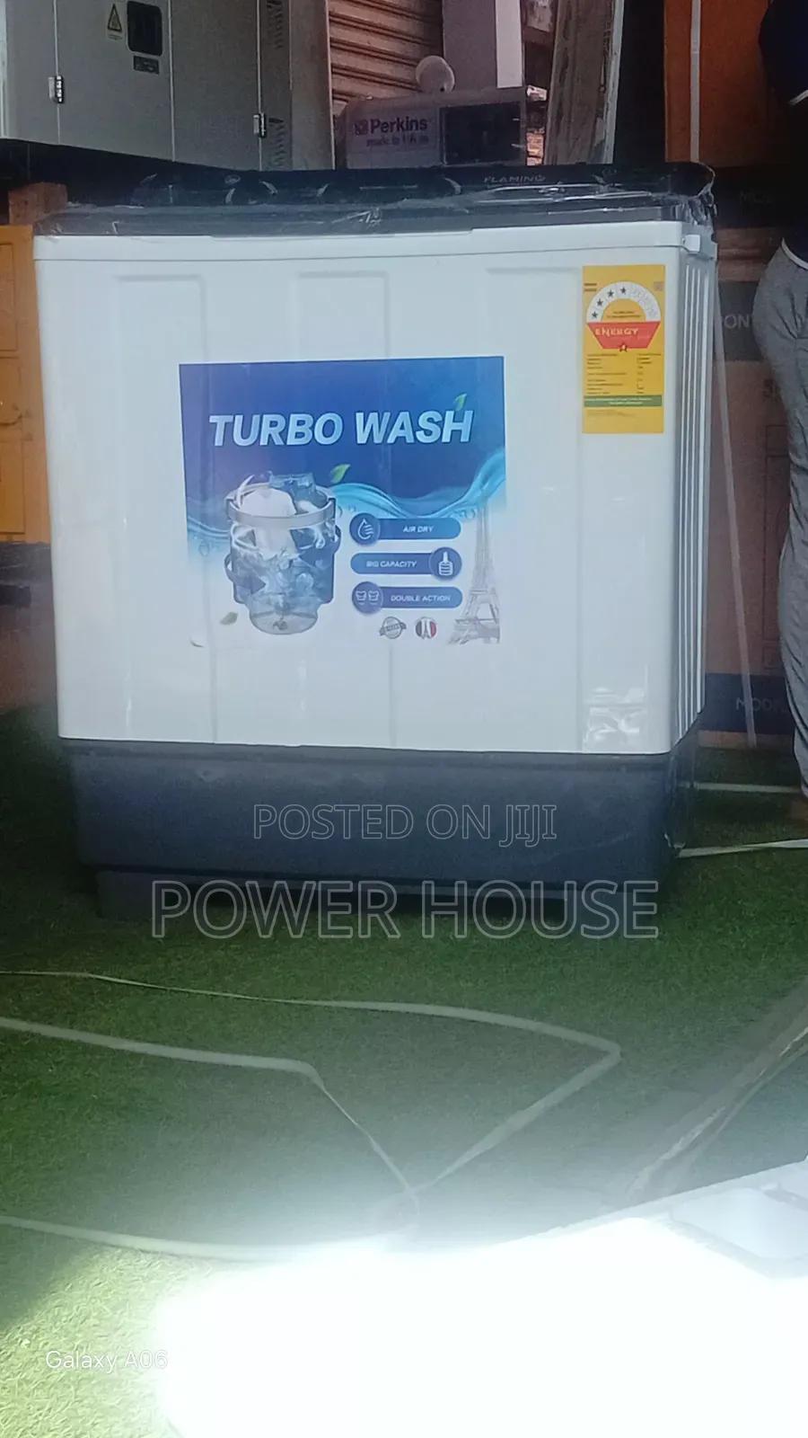 Flamino 12kg Twin Tub Washer – Strong Motor Quick12gk