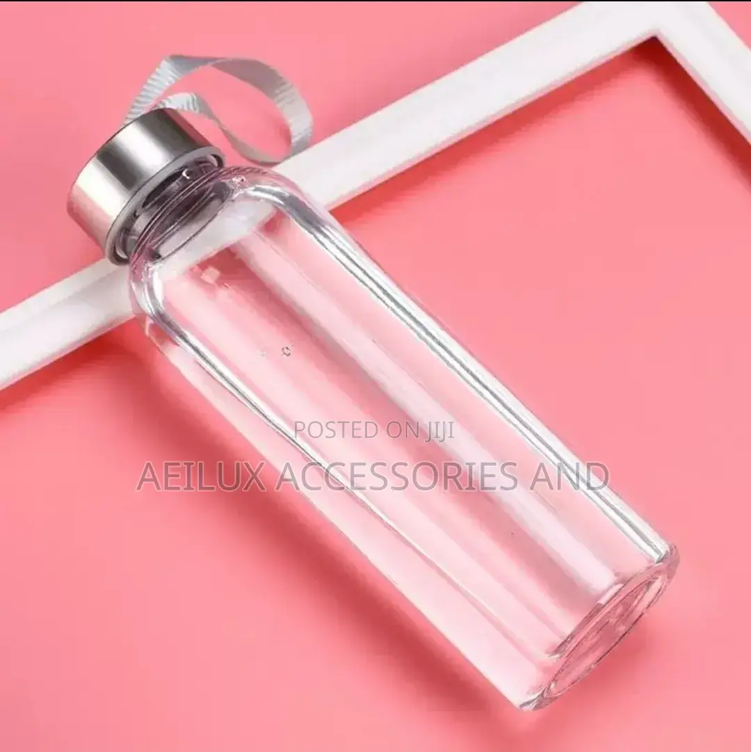 Glass Water Bottle