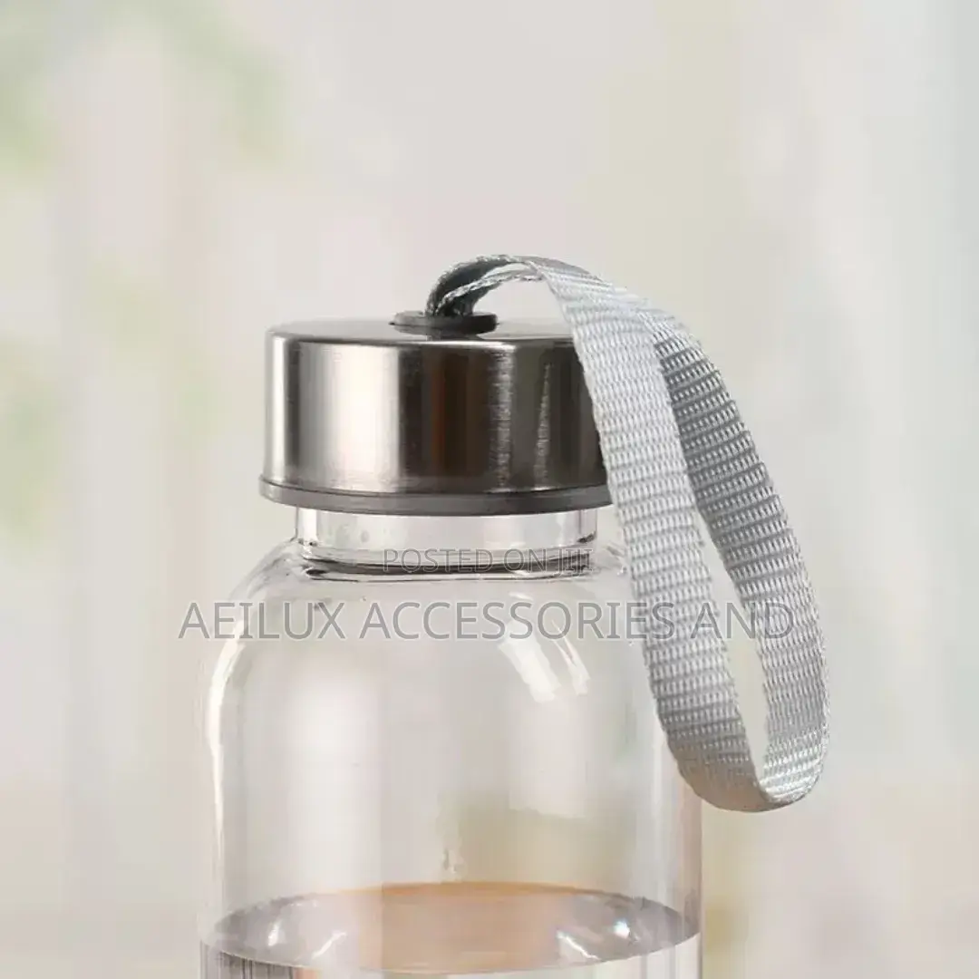 Glass Water Bottle