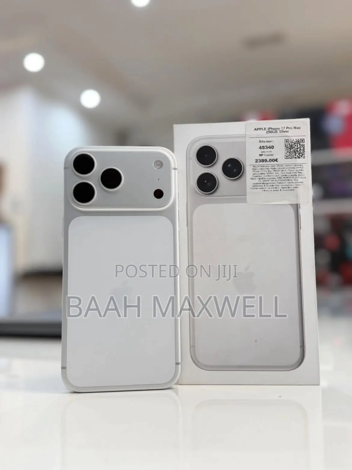 New Apple iPhone 17 Pro Max 512 GB Silver